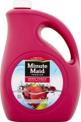 100% Natural Flavored Berry Punch Fruit Juice, Berry Punch