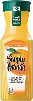 Pulp Free Orange Juice, Pulp Free