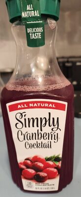 Simply Cranberry Cocktail Bottle, 52 fl oz
