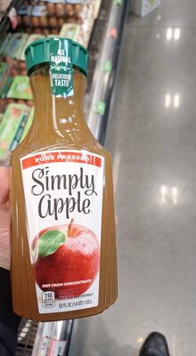 Simply Apple Juice Bottle, 52 fl oz