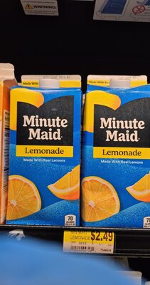 Minute Maid Lemonade Carton, 59 Fl Oz
