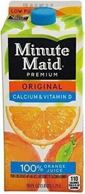 Original Calcium & Vitamin D Low Pulp Orange Juice, Original Calcium & Vitamin D