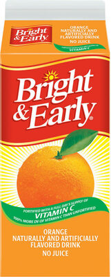 Bright & Early, Drink, Orange, Orange