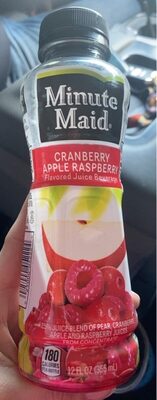 Minute Maid Jtg Cranberry Apple Raspberry Bottle, 12 Fl Oz, Cranberry; Apple Raspberry