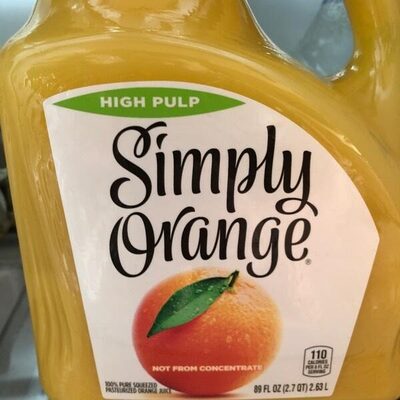 High Pulp Orange Juice, High Pulp