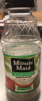 Minute Maid Apple Juice Bottle, 10 fl oz