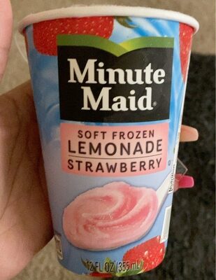 Strawberry Lemonade Soft Frozen Juice, Strawberry Lemonade