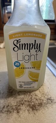 Simply Light Lemonade Bottle, 52 fl oz