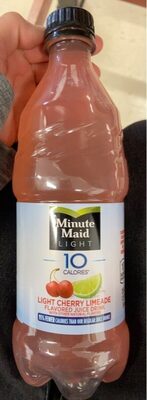 Light Cherry Limeade Flavored Juice Drink, Cherry; Limeade