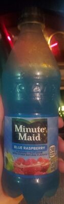 Blue Raspberry Flavored Fruit Drink, Pear; Raspberry