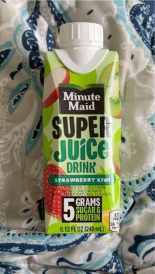 Strawberry Kiwi Super Juice Drink, Strawberry; Kiwi