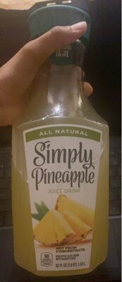Pineapple Juice Drink, Pineapple