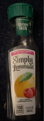 Simply, Juice With Raspberry