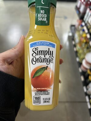 Simply Orange, Orange Juice