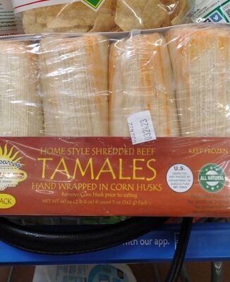 Home Style Shredded Beef Tamales