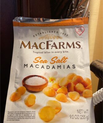 Sea Salt Macadamias, Sea Salt