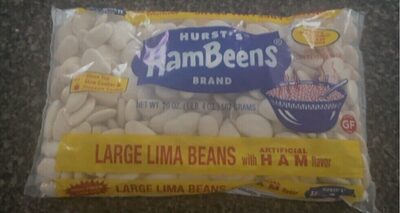 Ham Flaovr Large Lima Beans, Ham