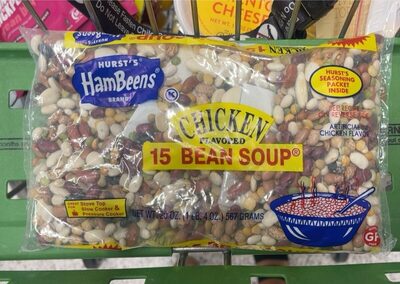 Chicken Flavored 15 Bean Soup, Chicken