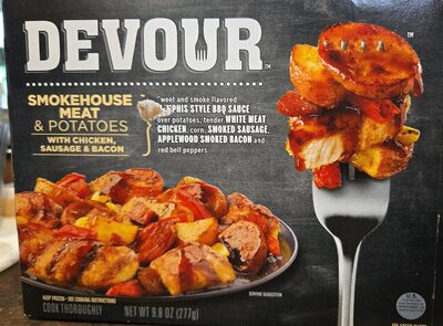 Chicken, Sausage & Bacon Smokehouse Meat & Potatoes 