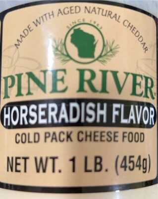 Horseradish Cold Pack Cheese Food, Horseradish