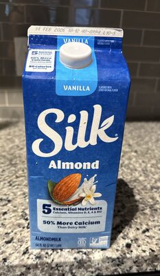 Silk ESL Pure Almond 64oz Vanilla