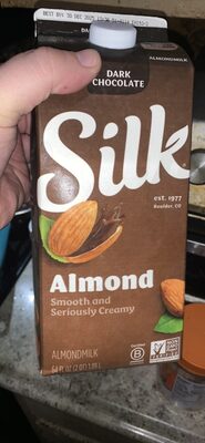 Silk Pure Almond Dark Chocolate 64oz