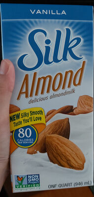 Silk Asep Pure Almond 32oz Vanilla