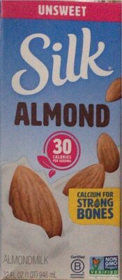 Silk Pure Almondmilk Unsweetened 32oz, Shelf Stable