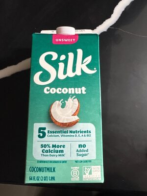 Silk ESL Pure Coconut 64oz Unsweetened