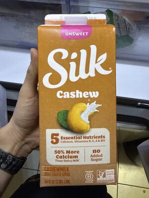 Silk ESL Cashew 64oz Unsweetened