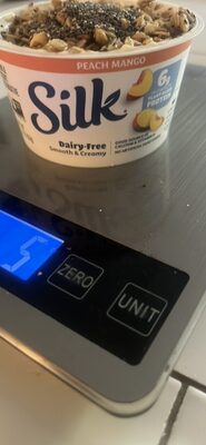 Silk Cultured Soy 5.3oz Peach & Mango