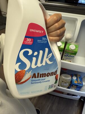 Silk Almondmilk Unsweetened Original 96oz