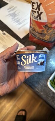 Silk Cultured Almond Dark Chocolate Coconut, 8pk/5.3oz