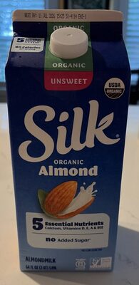 Silk Organic Unsweet Almondmilk