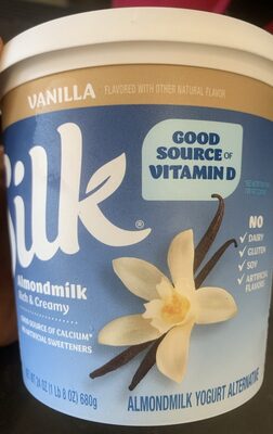 Silk Cultured Almond 24oz Vanilla