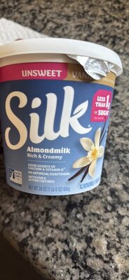 Silk ALM UNSWEET VAN YOG 24OZ