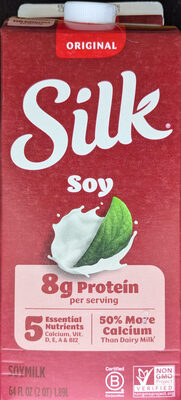Silk Soymilk Original 64oz, Extended Shelf Life