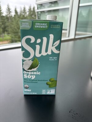 Silk Asep Soy 32oz Unsweet Organic