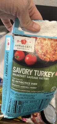 Savory Turkey Breakfast Sausage Patties, Savory Turkey