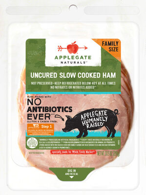 Slow Cooked Uncured Ham, Slow Cooked