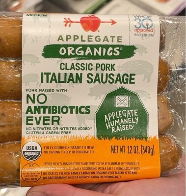 Classic Pork Italian Sausage, Classic Pork