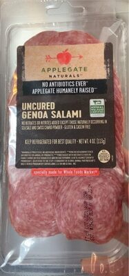 Uncured Genoa Salami, Uncured Genoa