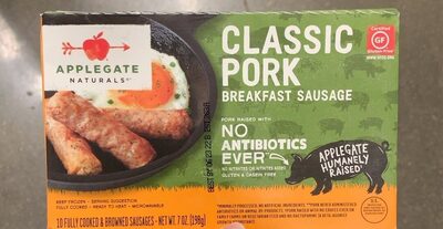 Classic Pork Breakfast Sausage, Classic Pork