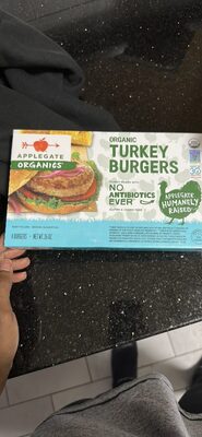 Turkey Organic Burgers, Turkey