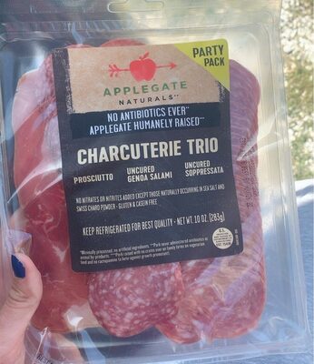 Charcuterie Trio, Prosciutto, Uncured Genoa Salami, Uncured Soppressata