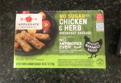 Chicken & Herb Breakfast Sausage, Chicken & Herb
