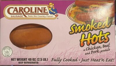 Smoked Hots Sausage