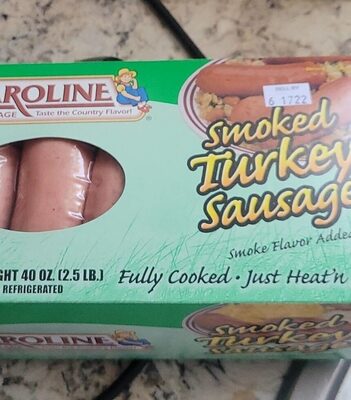 Smoked Turkey Sausage, Turkey