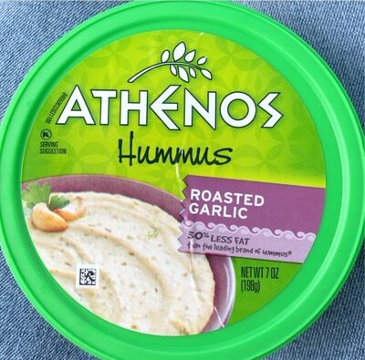Roasted Garlic Hummus, Roasted Garlic