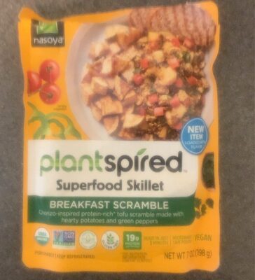 Breakfast Scramble Chorizo-Inspired Protein-Rich Tofu Scramble Made With Hearty Potatoes And Green Peppers Superfood Skillet, Breakfast Scramble